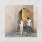 モロッコ結婚パスポートQR エンクロージャーカード (裏面)