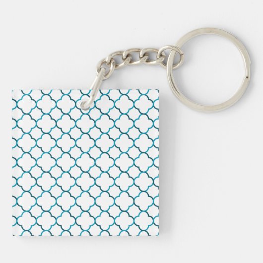 モロッコ織り模様 キーホルダー (裏面)