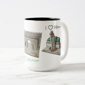 モロッコ茶やモロッコ茶を楽しむ飲みたい人のためのマグカップ ツートーンマグカップ (正面右)