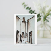 モロッコ路地 ポストカード (スタンド正面)