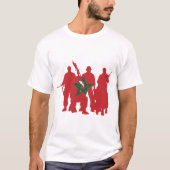 モロッコ軍隊単位 Tシャツ (正面)