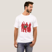 モロッコ軍隊単位 Tシャツ (正面フル)