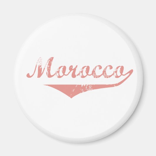 モロッコ革命スタイル マグネット (正面)