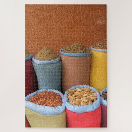 モロッコ香辛料 ジグソーパズル (縦)