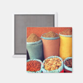 モロッコ香辛料 マグネット (正面/裏面)