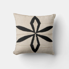モロッコ魔法：白黒キリム枕 クッション