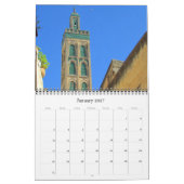 モロッコ202 カレンダー (1月 2027)