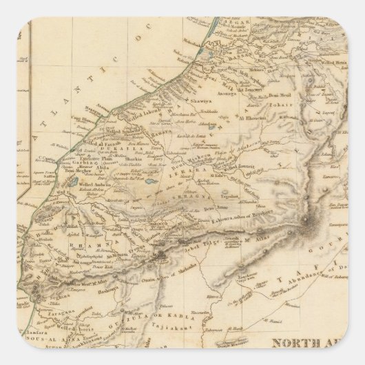 モロッコ2 スクエアシール (正面)