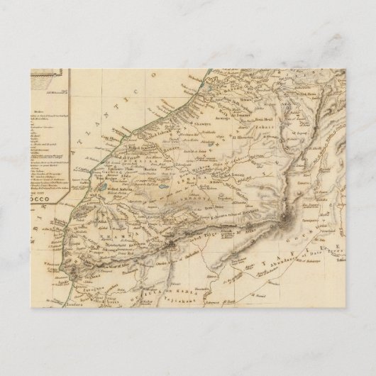 モロッコ2 ポストカード (正面)