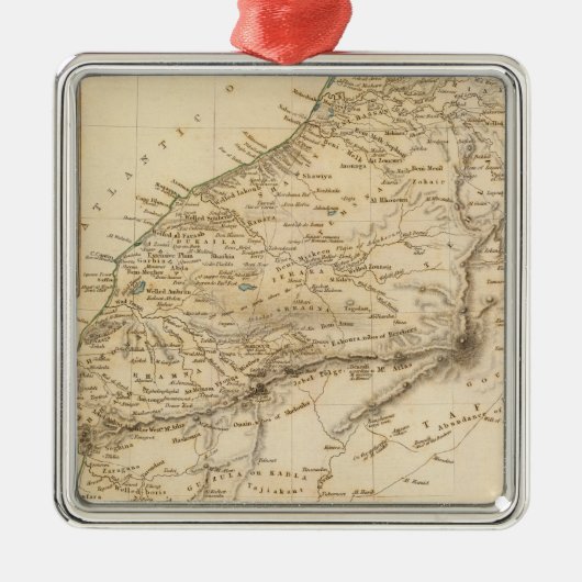 モロッコ2 メタルオーナメント (正面)