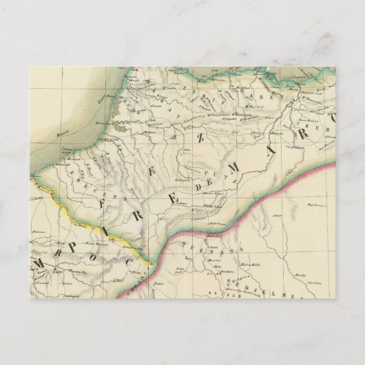 モロッコ、アフリカ ポストカード (正面)