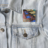 モロッコ、カサブランカ:旧メディナ 缶バッジ (インサイチュ)