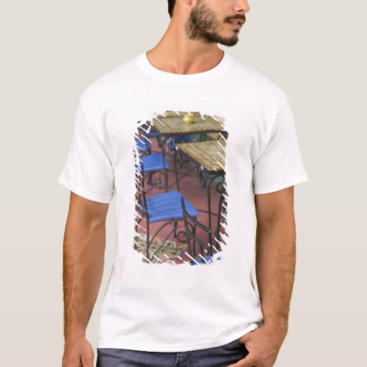 モロッコ、カサブランカ:旧メディナ Tシャツ (正面)