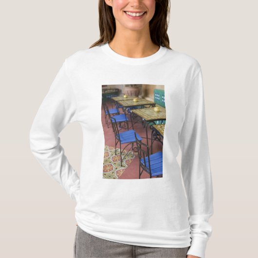 モロッコ、カサブランカ:旧メディナ Tシャツ (正面)