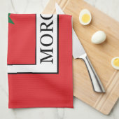 モロッコ キッチンタオル (四つ折り)