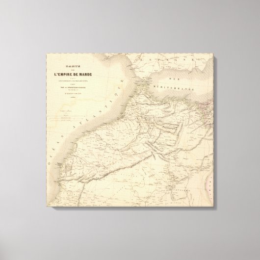 モロッコ キャンバスプリント (正面)