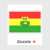 モロッコ、コウリブガ国旗 シール (シート)