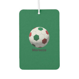 モロッコ サッカー カーエアーフレッシュナー