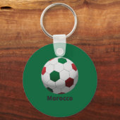 モロッコ サッカー キーホルダー (裏面)