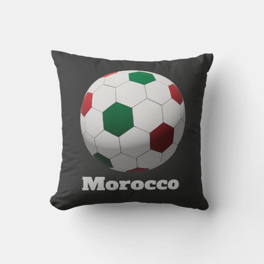 モロッコ サッカー クッション (正面)