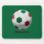 モロッコ サッカー マウスパッド (正面)