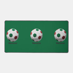 モロッコ サッカー 机マット デスクマット