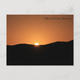 モロッコ,サハラ砂漠 ポストカード