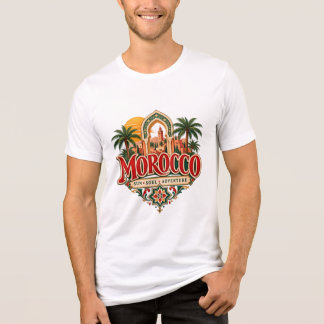 モロッコ・サン・ソウル・アドベンチャー モロッコ旅行 トライブレンドTシャツ