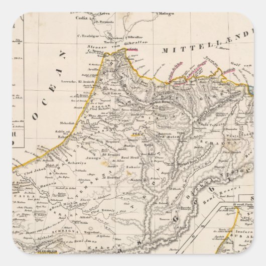 モロッコ スクエアシール (正面)