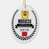 モロッコ セラミックオーナメント (右)