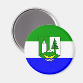 モロッコ，チェフチュアン マグネット (正面/裏面)