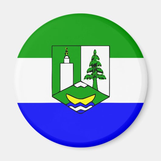 モロッコ，チェフチュアン マグネット (正面)