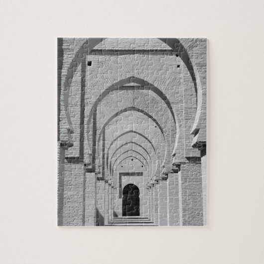 モロッコ，ティジ， N，テストパスロード， TIN MAL: ジグソーパズル (縦)