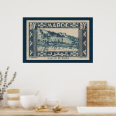 モロッコ，ドラバレー – ポスター (キッチン)