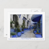 モロッコ,ノースチェフチュアン ポストカード (正面/裏面)