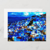 モロッコ，ハガキ・チェフアン ポストカード (正面/裏面)