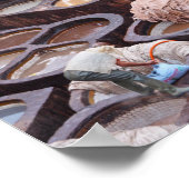 モロッコ，フェス・タンネリー ポスター (角)