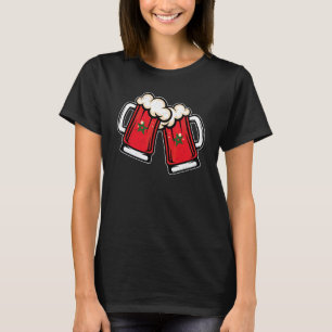 モロッコ フラッグ ビール マグ コーヒー モロッコ ビール Tシャツ