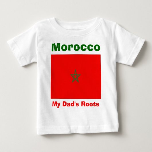 モロッコ ベビーTシャツ (正面)