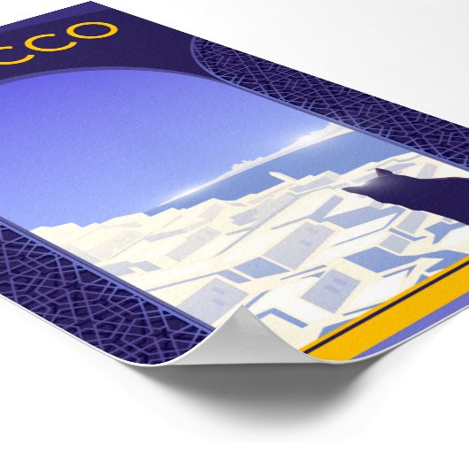 モロッコ ポスター (角)