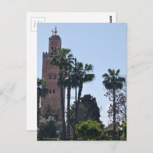 モロッコ ポストカード (正面/裏面)