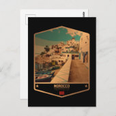 モロッコ ポストカード (正面/裏面)