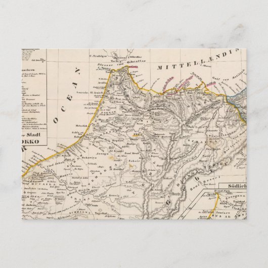 モロッコ ポストカード (正面)