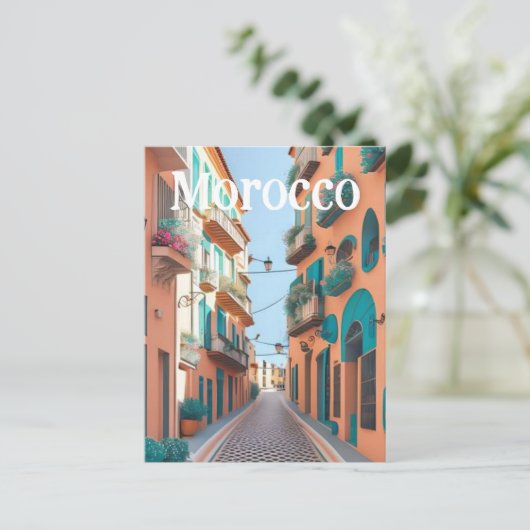 モロッコ ポストカード (スタンド正面)