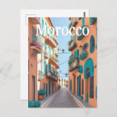 モロッコ ポストカード (正面/裏面)