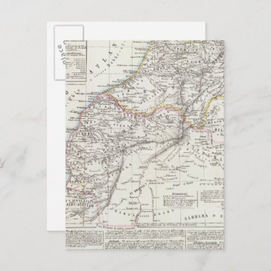 モロッコ ポストカード (正面/裏面)