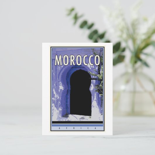 モロッコ ポストカード (スタンド正面)