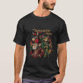 モロッコ マラケシュ おもしろ グッズ カートゥーン Tシャツ (正面)