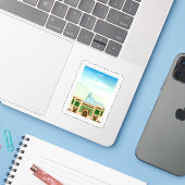モロッコ メクネス 郵便切手 旅行 シール (ノートパソコンとiPhone)