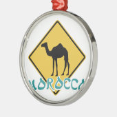 モロッコ メタルオーナメント (左)